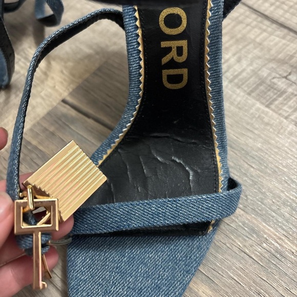 Tom Ford Blue and Black Heels - Picture 2 of 4